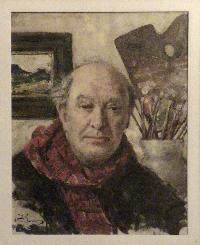 Portrait of Vittorio Gussoni: Self-portrait